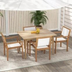 Costway Stackable Dining Chair Set Of 2/4 With Wear-resistant Fabric & Breathable Backrest -Costway GUEST 87d27650 c58d 4f4e bada 3fedc325b9fa