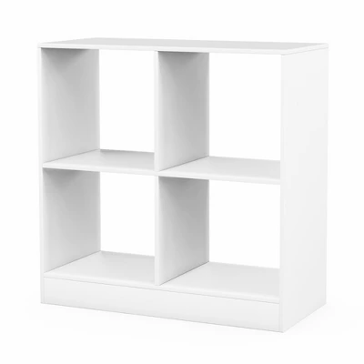 Costway Kids Toy Storage Organizer 4-Cube Wooden Display Bookcase With Anti-toppling Device 9 Costway Kids Toy Storage Organizer 4-Cube Wooden Display Bookcase With Anti-toppling Device - Image 9