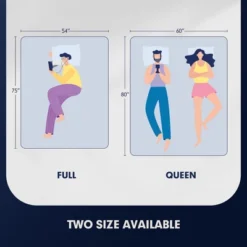 Costway Full Size Wood Bed Frame & 10'' Foam Mattress Set CertiPUR-US Certified Natural/Espresso -Costway GUEST 88660a60 013b 46d8 ae67 1fd4472e3a5e