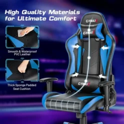 Costway Gaming Chair Adjustable Swivel Racing Style Computer Office Chair -Costway GUEST 8b076ce1 3891 4101 a2af 5025c70a57ea