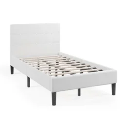 Costway Twin Upholstered Bed Frame Button Tufted Headboard Mattress Foundation 21 Costway Twin Upholstered Bed Frame Button Tufted Headboard Mattress Foundation -Costway GUEST 8d07bf03 5b36 4877 b355 4c2e9cad1d69