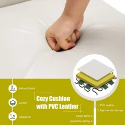 Set Of 4 Dining Chairs Upholstered Padded Side Chairs W/ Rubber Wood Legs BlackBeige 14 Set Of 4 Dining Chairs Upholstered Padded Side Chairs W/ Rubber Wood Legs BlackBeige -Costway GUEST 8ea626ac 3672 4037 be2f b4b75ab4d44d