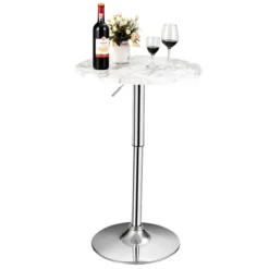 Costway Round Bistro Bar Table Height Adjustable 360-degree Swivel 16 Costway Round Bistro Bar Table Height Adjustable 360-degree Swivel -Costway GUEST 919e2e57 a953 46f8 9225 4ea910c8257c
