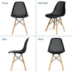 Costway 2PCS Modern DSW Dining Chair Office Home W/ Mesh Design Wooden Legs 19 Costway 2PCS Modern DSW Dining Chair Office Home W/ Mesh Design Wooden Legs -Costway GUEST 97ac0543 4b6f 4dce af97 ba5cfbbc68b0