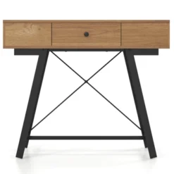 Costway Vanity Desk With Flip Top Mirror Makeup Dressing Table With Power Outlets Drawer -Costway GUEST 986b592e faa9 4578 ba1f 5113f21fb29e