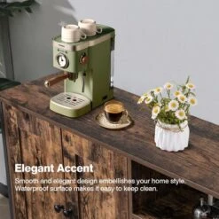 Costway 2-Door Industrial Kitchen Storage Cabinet Buffet Sideboard Open Shelves 12 Costway 2-Door Industrial Kitchen Storage Cabinet Buffet Sideboard Open Shelves -Costway GUEST 989fd4ff d3c4 4136 858c 1a82fb4190cf