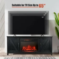 Costway 59'' Fireplace TV Stand W/ 25'' 1350W Electric Fireplace Heater Remote Control 15 Costway 59'' Fireplace TV Stand W/ 25'' 1350W Electric Fireplace Heater Remote Control -Costway GUEST 9a1027d2 ef98 4515 a00f 3ebc9a482d03