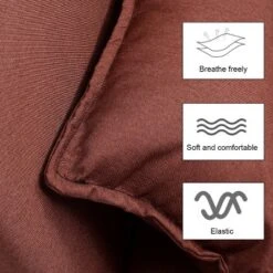 Costway Convertible Sofa Bed Folding Arm Chair Sleeper Leisure Recliner-Brown -Costway GUEST 9fd50761 5818 493e b04c 5c5896f33ec8