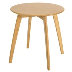 Costway Natural Round End Table Modern Stylish Side Table W/ 20'' Round Tabletop 17 Costway Natural Round End Table Modern Stylish Side Table W/ 20'' Round Tabletop -Costway GUEST a6c317cf 23e8 47ea 8f36 be2c750d90a2