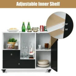 Costway Lateral Mobile Filing Cabinet Large Printer Stand W/ 2 Drawers 14 Costway Lateral Mobile Filing Cabinet Large Printer Stand W/ 2 Drawers -Costway GUEST aae23934 4241 4f74 84b7 c77981a426be