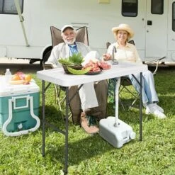 Costway Folding Fish Table Hunting Clean Cutting Camping Sink Faucet W Sprayer -Costway GUEST aaf7dc7b fe19 4176 b986 2745c6586a76