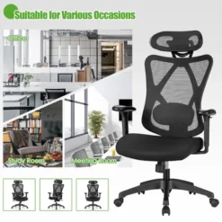 Costway Ergonomic High Back Mesh Office Chair W/ Adjustable Lumbar Support -Costway GUEST b80df639 fba3 4086 8070 f6db7e6cd5c3