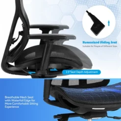 Costway Ergonomic Office Chair High-Back Mesh Chair W/Adjustable Lumbar Support -Costway GUEST b817c569 2f5b 423e 85ab 5ef25e5d89b3