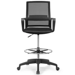Costway Drafting Chair Tall Office Chair Adjustable Height W/Footrest -Costway GUEST b8bc1d58 687a 47ea b51c 2500a72b99f3