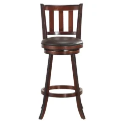 Costway Set Of 4 29.5'' Swivel Bar Stool Leather Padded Dining Kitchen Pub Bistro Chair Low Back 15 Costway Set Of 4 29.5'' Swivel Bar Stool Leather Padded Dining Kitchen Pub Bistro Chair Low Back -Costway GUEST b99e6d82 2f8e 4fcf 9797 592efb4246d4