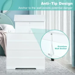 Costway 3-Tier Wooden Dollhouse Bookcase Children's Bookshelf In Kid's Room Gift For 3+ -Costway GUEST ba0f3de0 18b7 4d47 9e2e c604dbc9ac1e