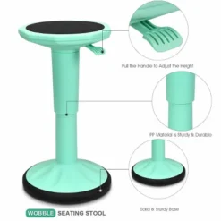 Costway Wobble Chair Height Adjustable Active Learning Stool Sitting Home Office Green Backless Silicone 13 Costway Wobble Chair Height Adjustable Active Learning Stool Sitting Home Office Green Backless Silicone -Costway GUEST bebe64eb e9db 44f9 95b8 88194e69c60a