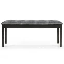 Costway Upholstered Dining Bench W/Padded Seat For Kitchen Bedroom Entryway Grey -Costway GUEST c0de64a3 df9f 4a3a 9cd4 a83e59c5d904