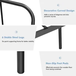 Costway Twin Size Metal Bed Frame Heavy Duty Mattress Foundation Under Bed Storage -Costway GUEST c720d385 89b5 4668 88dc d5a791ecad0f