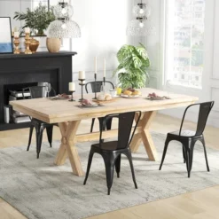 Costway 18" High Back Bar Stools Set Of 4 With Removable Backrest For Cafe Bar Black/Gun Gray -Costway GUEST c7620ca7 7d49 4e42 bcca 69ef1385fba8