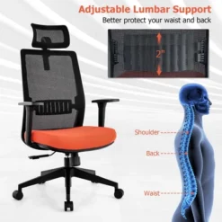 Costway Mesh Office Chair Big Tall Ergonomic Executive Chair Height Adjustable 400 Lbs 15 Costway Mesh Office Chair Big Tall Ergonomic Executive Chair Height Adjustable 400 Lbs -Costway GUEST c92ae69a 6f24 41e6 a052 9a93a4ab36e5