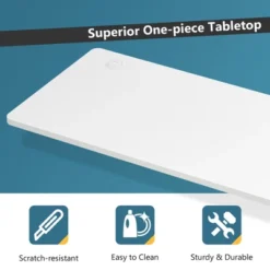 Costway 48'' Universal One-Piece Tabletop For Standard & Sit To Stand Desk Frame -Costway GUEST caa18ad2 9c74 411b bd7b 05df59e25dca