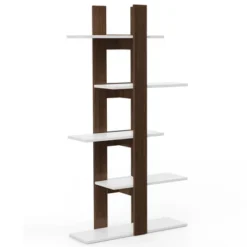 Costway 5-Tier Bookshelf Freestanding Storage Shelf Tree Bookshelf Room Divider 17 Costway 5-Tier Bookshelf Freestanding Storage Shelf Tree Bookshelf Room Divider -Costway GUEST cc7db40c 0559 47ab 98c9 1590939a83f2
