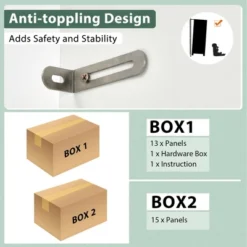 Costway 3-Door 71'' Kitchen Buffet Pantry Storage Cabinet W/Hutch Adjustable Shelf White -Costway GUEST cdbca6e3 bdcc 4fad 9c42 953ad8207d13