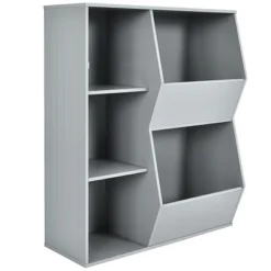 Costway Kids Toy Storage Cubby Bin Floor Cabinet Shelf Organizer W/2 Baskets -Costway GUEST ce8af8d5 7d76 4d25 9fa9 4b76c81c5909