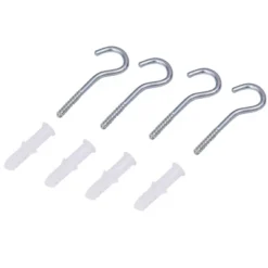 4 Corner Post Bed Canopy Mosquito Net Full Queen King Size Netting Bedding Black -Costway GUEST ceb29fd0 1c2c 45a0 92ef 62cdef85c532