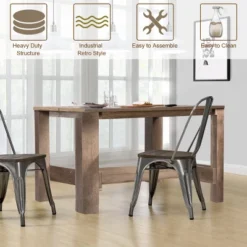 Costway Dining Table Counter Height Rectangular Kitchen Living Room 13 Costway Dining Table Counter Height Rectangular Kitchen Living Room -Costway GUEST d3d5278e cafa 45ce aa91 4b7b8d233f85