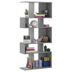 Costway 5 Cubes Ladder Shelf Freestanding Corner Bookshelf Display Rack Bookcase -Costway GUEST d6403190 1394 4aa5 b06e 9a75fd7abc9b