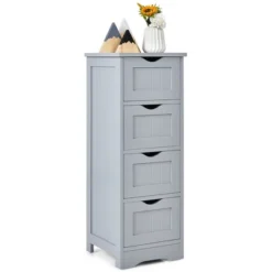Costway Floor Storage Cabinet Bathroom Organizer Free Standing Drawers 16 Costway Floor Storage Cabinet Bathroom Organizer Free Standing Drawers -Costway GUEST da6d438b b122 4f44 aec4 09a3d9d3632b