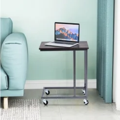 Costway Laptop Holder Sofa Side End MobileTable Multiple Stand Desk Notebook Beside Grey