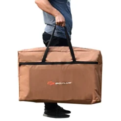 Costway Foldable Camping Table Outdoor BBQ Portable Grilling Stand W/Windscreen Bag -Costway GUEST e14c414e 553a 44d3 b63f f4339547aee0