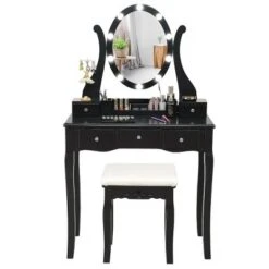 Costway Vanity Table Set W/10 Light Bulbs And Touch Switch Makeup Dressing Table 20 Costway Vanity Table Set W/10 Light Bulbs And Touch Switch Makeup Dressing Table -Costway GUEST e5676b7b ab6f 4794 9efe 4cfabc1f7b0c