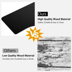 Costway 72'' L Shaped Splice Desktop For Standard & Sit To Stand Desk Frame -Costway GUEST efd74fd5 6fc0 4c70 9920 6f929d30dba9