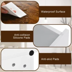 Costway Flip-top Storage Chest Lift Top Storage Bench Wooden Deck Box Toy Box 17 Costway Flip-top Storage Chest Lift Top Storage Bench Wooden Deck Box Toy Box -Costway GUEST f017d855 2755 414e 8e4b acca73509ddb