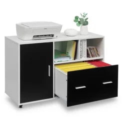 Costway Lateral File Cabinet Mobile Storage Shelves Printer Stand Legal/Letter -Costway GUEST f1ce41f9 af15 4e28 b003 189fc034d1b3