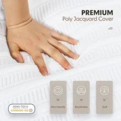 Costway Full Size Wood Bed Frame & 8'' Foam Mattress Set CertiPUR-US Certified 15 Costway Full Size Wood Bed Frame & 8'' Foam Mattress Set CertiPUR-US Certified -Costway GUEST f5a41f7a 1d64 4269 a5e9 c88bbccbf130