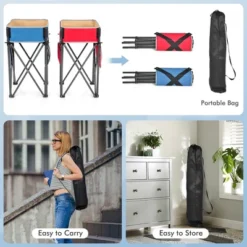 Costway 2 PCS Folding Camping Tables W/ Large Capacity Storage Sink For Picnic -Costway GUEST fcf4f29e a8f6 449b 98f7 1f11fdd3b3de