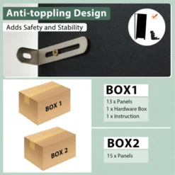 Costway 3-Door 71'' Kitchen Buffet Pantry Storage Cabinet W/Hutch Adjustable Shelf Black 14 Costway 3-Door 71'' Kitchen Buffet Pantry Storage Cabinet W/Hutch Adjustable Shelf Black -Costway GUEST fe43b763 0e53 4230 885f e3970bb460c7