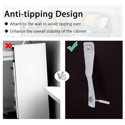 Corner Storage Cabinet Freestanding Floor Cabinet Bathroom W/ Shutter Door GreyBrown 6 Corner Storage Cabinet Freestanding Floor Cabinet Bathroom W/ Shutter Door GreyBrown - Image 6